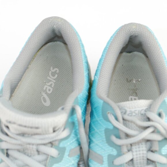 Asics Womens Gel Quantum Running Shoe Size 9 Blue Silver Gray Sneaker Trainer - Picture 11 of 12
